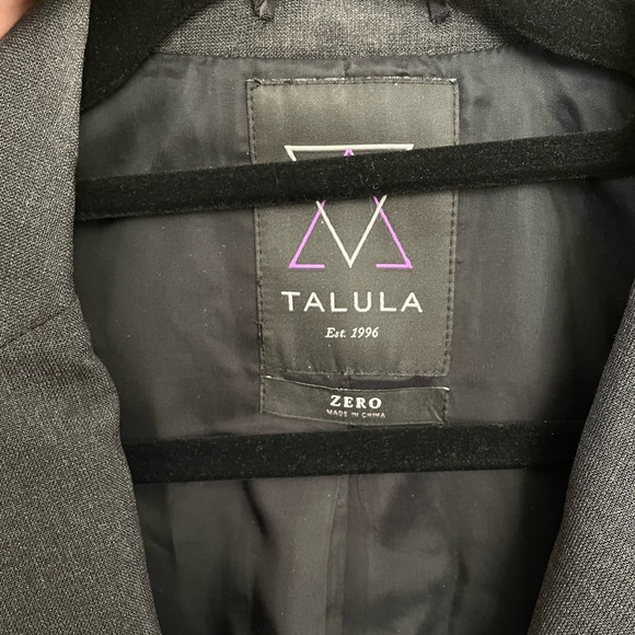 Talula dark grey blazer size 0 - Picture 6 of 7